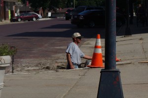 Lyons City employee Greg Simonsen. Photo Credit/Denise Gilliland, Kat Country Hub.