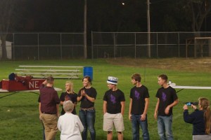 Homecoming royalty. Andre Berg, Alexis Vogt, Caleb Hanson, Kaylee Wheaton, Preston Peters and Paige Rasch. I apologize if names are spelled wrong. Photo Credit/Denise Gilliland, Editor and Chief, Kat Country Hub. 