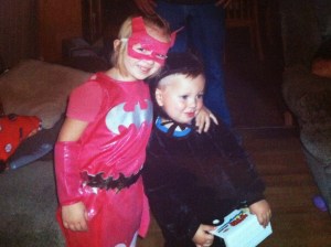 Our grandkids, Grayce and Grayhm, Halloween 2010. Photo Credit/Denise Gilliland, Editor and Chief, Kat Country Hub.