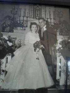 Kay and William Gatzemeyer. Married Feb. 4th 1961, Bancroft Catholic Church. Photo Courtesy of Kay Throener.