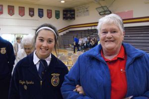 Lyons-Decatur Northeast Veteran's Day Program. Photo credit/Pat Sharp, LDNE.