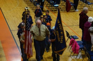Retirement of Colors, Cub Scouts Pack 160. Photo Credit/Denise Gilliland, Editor and Chief, Kat country Hub.