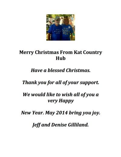 Merry Christmas From Kat Country Hub
