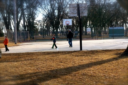 Playing some basketball in the Oakland Park last Sunday. Beautiful day. Photo credit/Denise Gilliland, Editor and Chief, Kat Country Hub. 