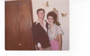 Tom and Kim (Modlin) Kegler during their dating days.
