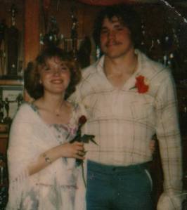 Robin and Terry Tilson when in high school. 