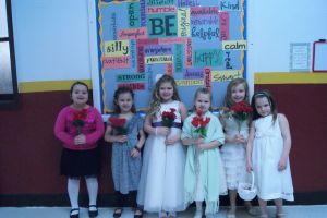 Q and U wedding at LDNE for Marlene Beacom's Kindergarten class. Photos courtesy of Pat Sharp/LDNE