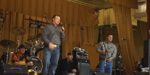 Jason Penke was one of the many people helping with the event. Photo Credit/Denise Gilliland, Editor and Chief, Kat Country Hub.