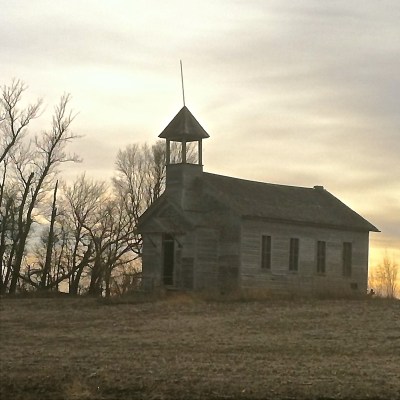 An old school house in the country between Craig and Summit Lake. Photo Credit/Denise Gilliland, Editor and Chief, Kat Country Hub.