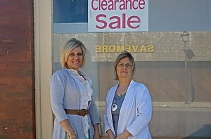 Lana Minton (owner of L&M Dress Shop) and Rita Lane, employee of L&M Dress Shop. Photo Credit/Denise Gilliland, Editor and Chief, Kat Country Hub.