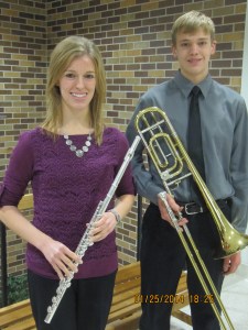 Heidi Miller and Brent Miller attended WSC Honor Band. Photo Courtesy of LDNE.