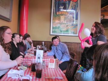 Some attending were: Left back to front: Bow Whitly, Jesika Kramer, Kayci Kramer, Jessie Mutum, Right back to front: Jacob Nelson and Cassidy Mentink. Photo Courtesy of LDNE.