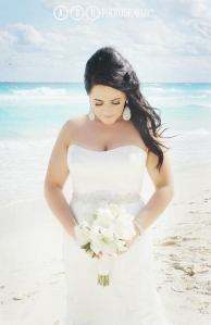 The beautiful bride, Leah Rabe Ruggles.