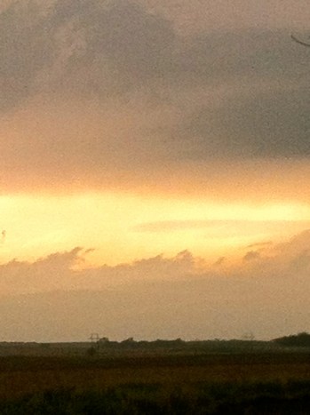 Clouds are building before a storm. Photo Credit/Denise Gilliland, Editor and Chief, Kat Country Hub.