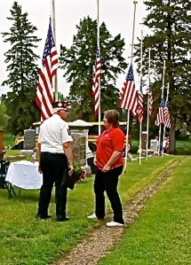 Lauree Lenz, her granddaughter Layla, Jerry Ludwig and George Fritts. All Photo Credit/Denise Gilliland, Editor and Chief, Kat Country Hub.
