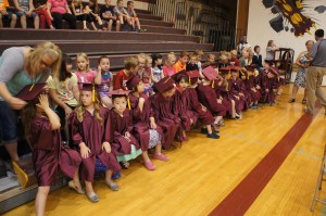 The Kindergarten class at LDNE is all smiles on graduation day! Photos courtesy of LDNE.