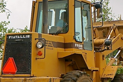 Danny Johnson brought equipment from his rural home to assist cleaning up in Craig. Photo Credit/Denise Gilliland, Editor and Chief, Kat Country Hub.