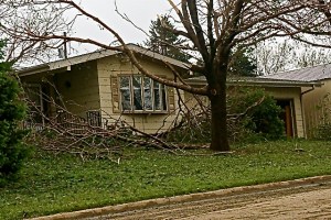 The damage in Uehling, NE.Photo Credit for all photos, Denise Gilliland, Editor and Chief, Kat Country Hub.
