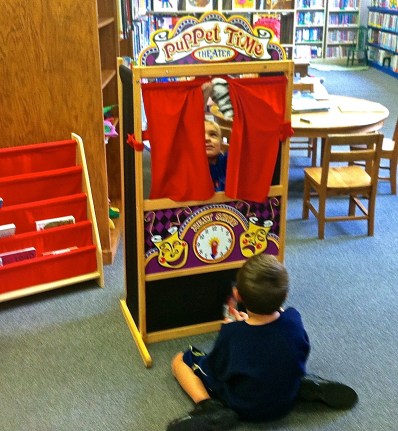 William and Winston Wilkey are entertaining at the Oakland Public Library. Photo Credit/Denise Gilliland, Editor and Chief, Kat Country Hub.