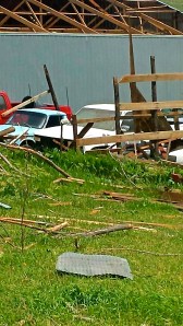 The storms and the damage left behind seem endless. Photo Credit/Justin Beck.
