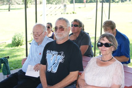 The Craig Parish took advantage of the beautiful weather and held Sunday worship service followed by a picnic in the Craig Park last Sunday, July 13. Enjoying the service were: Russell Lang, Ellen Eriksen, Jim Skinner, Keith Eriksen, Susan Skinner and David Eriksen.   Mary Loftis, Extension Assistant UNL Extension - Burt County 111 North 13th Street, Suite 6 Tekamah, NE 68061 Phone: (402) 374-2929 Fax: (402) 374-2930 Internet: mloftis2@unl.edu  Photo Credit/Mary Loftis.