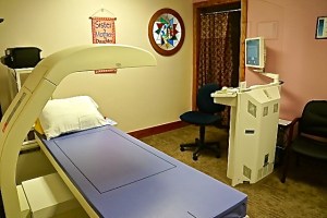 This is the mammogram room, located in the old waiting room. Photo Credit/Denise Gilliland, Editor and Chief, Kat Country Hub.