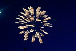 The sky above Oakland was lit up by fireworks in honor of Independence Day! All Photos Credit of Denise Gilliland, Editor and Chief, Kat Country Hub.