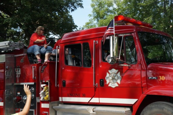 Craig's fire department was also at the fair parade. I missed this picture earlier and want to make sure they are represented too as they all do an amazing job volunteering in their community. Photo Credit/Denise Gilliland, Editor and Chief, Kat Country Hub.