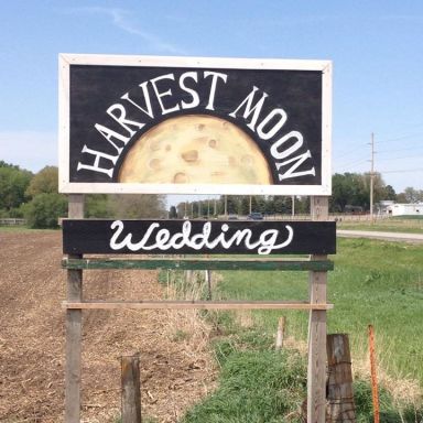 A new addition is the wedding area at Harvest Moon Pumpkin Patch. Photo Courtesy of Terry Wallerstedt.