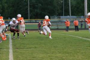 Cody Mace had a great night against Crofton. Photo Credit/Cheri Droescher. 