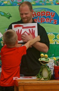 Grandparents Day fun continued for the kindergarten class at LDNE. All photos Credit of Denise Gilliland, Editor and Chief, Kat Country Hub.