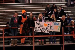 OC's student body section shows their pride in the Knights! Photo Credit/Cheri Droescher.