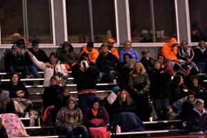 The OC Knights have an exuberant crowd cheering for them. Photo Credit/Cheri Droescher.