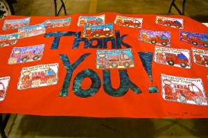 LDNE elementary students made posters recognizing fire prevention week and checking smoke alarms. All photos credit of Denise Gilliland, Editor and Chief, Kat Country Hub.