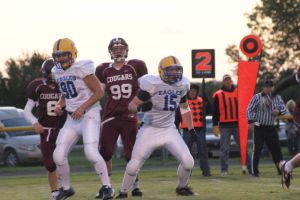 Cougars take on the Eagles. All photos credit of Pat Sharp.