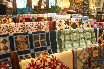 The Logan Valley Quilters had a beautiful display of quilts they have made at the Swedish Heritage Center. All photos credit of Denise Gilliland, Editor and Chief, Kat Country Hub.