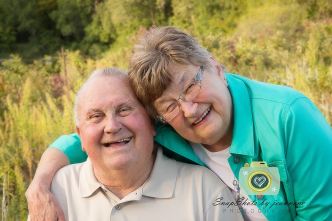One of her favorite pictures of a couple that has been together for many years. Photo Credit/Jeannene Schutt.