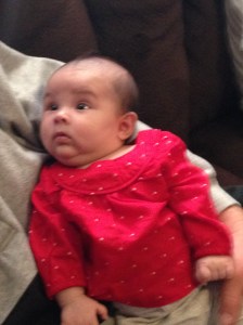 Charli Kinlie Mai Beck was born on October 28th, 2014 to Justin Beck and Thu Tran. She weighed 8 pounds 7 ounces. Her grandparents are Denise and Jeff Gilliland of Oakland, NE and Roger and Rosalyn Beck of Lawton, IA. Her great-grandmothers are Pauline Marr of Oakland, NE and Junavae Beck of Tekamah, NE.