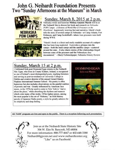 March SAM Program Poster