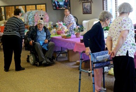There were many Easter goodies on hand at the annual Oakland Heights Easter Bazaar. Photo Credit/Denise Gilliland, Editor and Chief, Kat Country Hub.