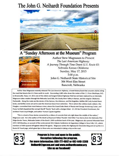 May SAM Program Poster