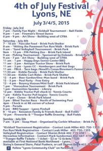 4th of July in Lyons