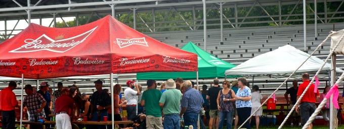 Many people attended the Brew Masters Competition at the Burt County Fair, sampling many adult beverages made by local residents. Photo Credit/Denise Gilliland, Editor and Chief, Kat Country Hub.