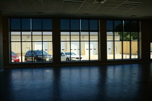 The new windows at the Lyons Community Center. Photo Credit/Denise Gilliland, Editor and Chief, Kat Country Hub. 