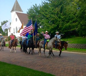 River City Roundup riders travel to Oakland, heading to the park to camp. All photos credit of Denise Gilliland/Editor and Chief, Kat Country Hub. 
